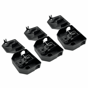 3x muizen voerdoos + 3x muizenklem