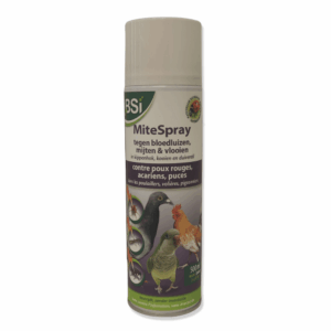 BSI mitespray tegen bloedluizen, mijten en vlooien
