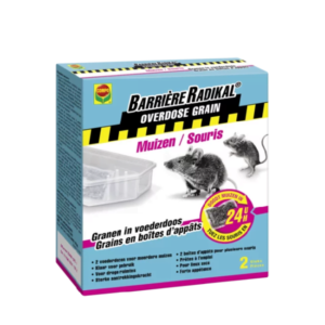 Compo toxa graan muizengif 2 x 10GR incl. lokdoos