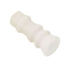 Houtinjectie pluggen wit 9.5MM 25 stuks