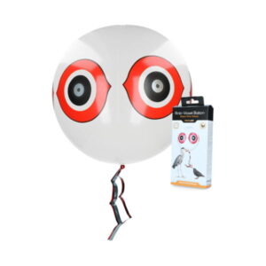 Knock Pest schrikballon wit