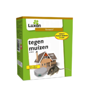 Luxan tomorin Pasta muizengif 2 x 10GR incl. lokdoos