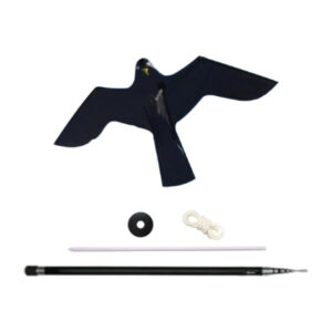 BirdShield Black Hawk vogelverschrikker set 7 Meter