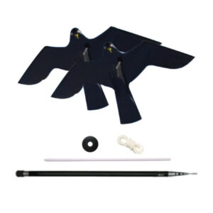 BirdShield black hawk set 7M incl. reserve vlieger