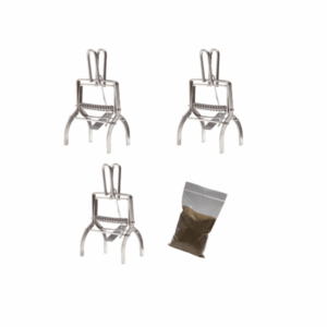3x mollenklem + lokmiddel