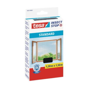Tesa standard vliegenhor zwart 1.30M X 1.50M